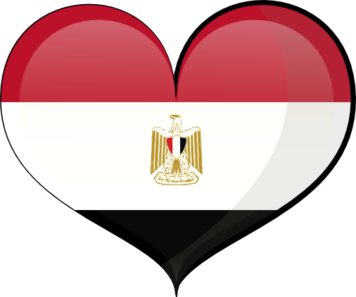 Egypt Heart Flag Clipart I2clipart Royalty Free Public Domain Clipart