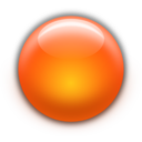 download Orange Jewel clipart image with 0 hue color