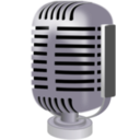 download Old Style Microphone clipart image with 45 hue color