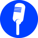 download Icon Microphone clipart image with 225 hue color
