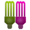 download Electric Bulb clipart image with 315 hue color