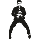 download Elvis clipart image with 135 hue color