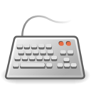 download Tango Input Keyboard clipart image with 315 hue color