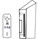 download Nintendo Wii clipart image with 45 hue color