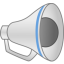 download Megaphone clipart image with 225 hue color