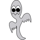 download Gray Ghost clipart image with 225 hue color