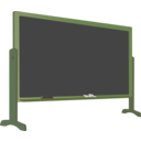 download Blackboard With Stand clipart image with 45 hue color