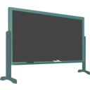 download Blackboard With Stand clipart image with 135 hue color