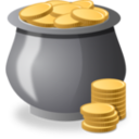 download Money Pot clipart image with 0 hue color