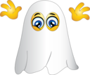 Ghost Smiley Emoticon