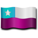download Chilean Flag 4 clipart image with 315 hue color