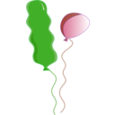 download Balloon Icon clipart image with 135 hue color