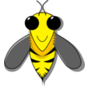 download Wax Wild Bee2 clipart image with 0 hue color