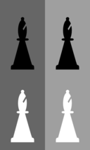 2d Chess Set Bishop