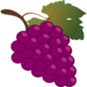 download Grape clipart image with 0 hue color