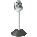 download Old Microphone clipart image with 45 hue color