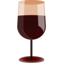 download A Glass Of Wine clipart image with 0 hue color