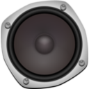 download Audio Speaker clipart image with 0 hue color