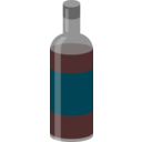 download A Bottle Of Wine clipart image with 0 hue color