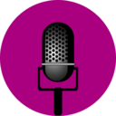 download Entertainment Microphone clipart image with 315 hue color