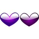 download Heart1 clipart image with 315 hue color