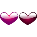 download Heart1 clipart image with 0 hue color