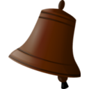 download Bell clipart image with 0 hue color