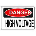Danger High Voltage Alt 3