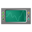 download Oscilloscope clipart image with 45 hue color