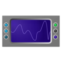 download Oscilloscope clipart image with 135 hue color