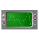 download Oscilloscope clipart image with 0 hue color