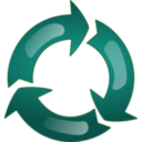 download Recycling clipart image with 45 hue color