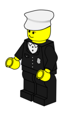 Lego Town Policeman