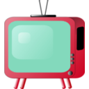 download Old Styled Tv Set clipart image with 315 hue color