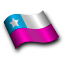 download Chilean Flag 3 clipart image with 315 hue color