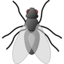 download Fly 01 clipart image with 0 hue color