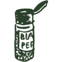 download Blackpepper clipart image with 225 hue color