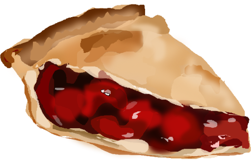 Slice Of Cherry Pie Clipart I2clipart Royalty Free Public Domain