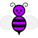 download Honey Bee clipart image with 225 hue color