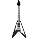 download Gibson Flying V clipart image with 225 hue color