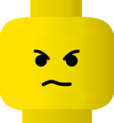 Lego Smiley Angry
