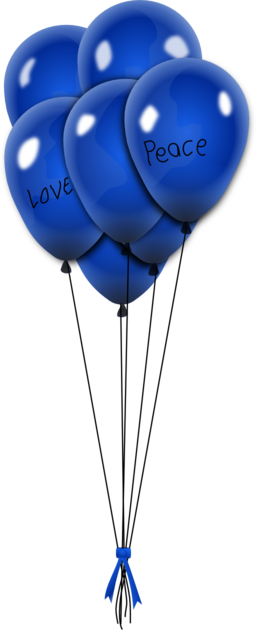 Ballon Bleu PNG , Clipart Ballon, Ballon, Flotte PNG et vecteur
