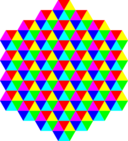 Hexagonal Triangle Tessellation