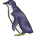 download The Lca2010 Penguin Blu clipart image with 45 hue color