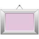 download Picture Frame clipart image with 135 hue color