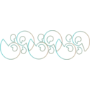 download Ornament clipart image with 270 hue color