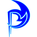 download Letter P clipart image with 180 hue color