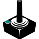 download Joystick clipart image with 180 hue color