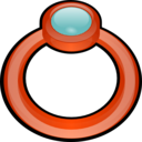download Ring clipart image with 315 hue color