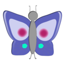 download Mariposa Butterfly clipart image with 45 hue color